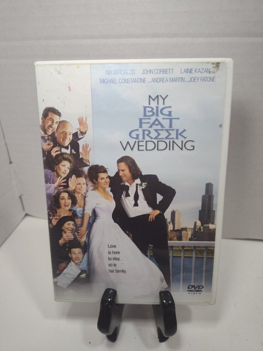 My Big Fat Greek Wedding DVD 2003 Nia Vardalos John Corbett PG Comedy